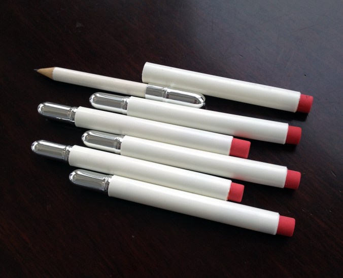 Blank bulk bullet pencils from eBay