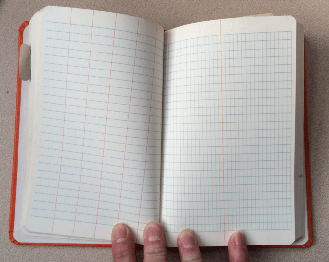 Keuffel & Esser Field Book grid