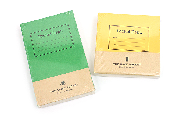 Pocket Department Notebooks
