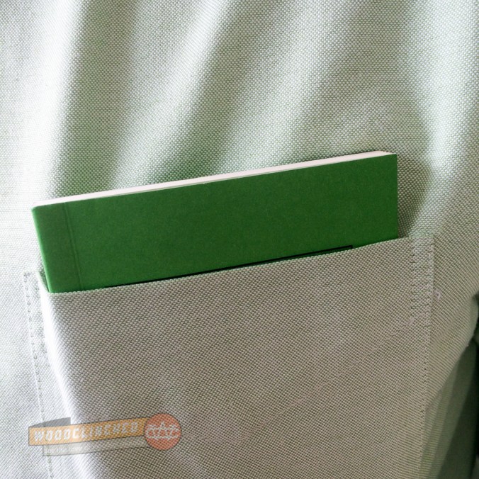 Pocket Department Shirt Pocket notebook in shirt pocket