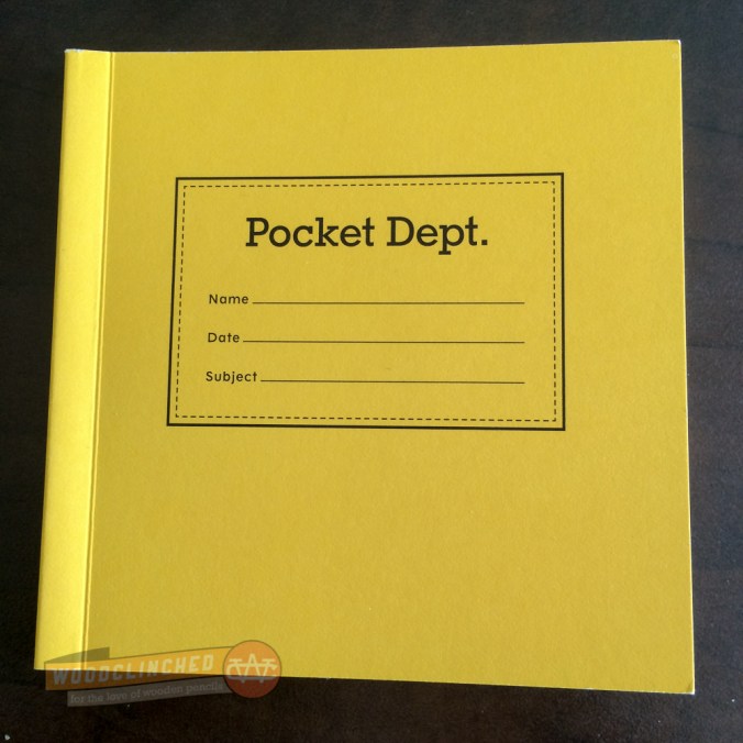 Pocket Department Back Pocket notebook cover